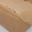 LOUIS VUITTON Monogram Vernis Reade PM Hand Bag Noisette M91334 LV Auth 140863-14