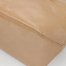 LOUIS VUITTON Monogram Vernis Reade PM Hand Bag Noisette M91334 LV Auth 140863-15