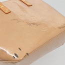 LOUIS VUITTON Monogram Vernis Reade PM Hand Bag Noisette M91334 LV Auth 140863-10