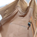 LOUIS VUITTON Monogram Vernis Reade PM Hand Bag Noisette M91334 LV Auth 140863-20