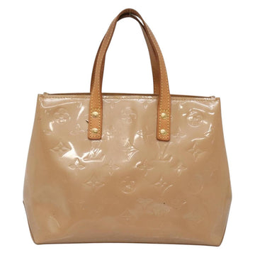 LOUIS VUITTON Monogram Vernis Reade PM Hand Bag Noisette M91334 LV Auth 140863 - 0