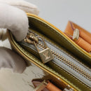 LOUIS VUITTON Monogram Vernis Houston Hand Bag Gris M91053 LV Auth 140865-18