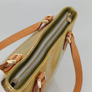 LOUIS VUITTON Monogram Vernis Houston Hand Bag Gris M91053 LV Auth 140865-6