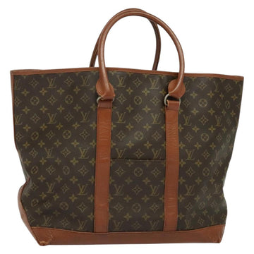 LOUIS VUITTON Monogram Sac Weekend GM Tote Bag M42420 LV Auth 140873