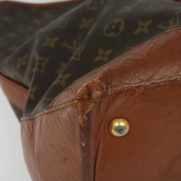 LOUIS VUITTON Monogram Sac Weekend GM Tote Bag M42420 LV Auth 140873