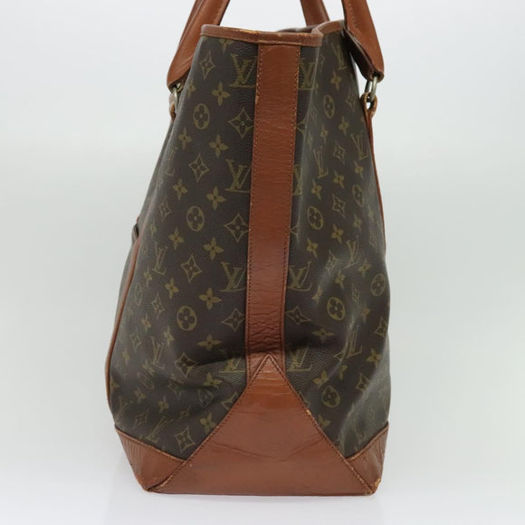 LOUIS VUITTON Monogram Sac Weekend GM Tote Bag M42420 LV Auth 140873