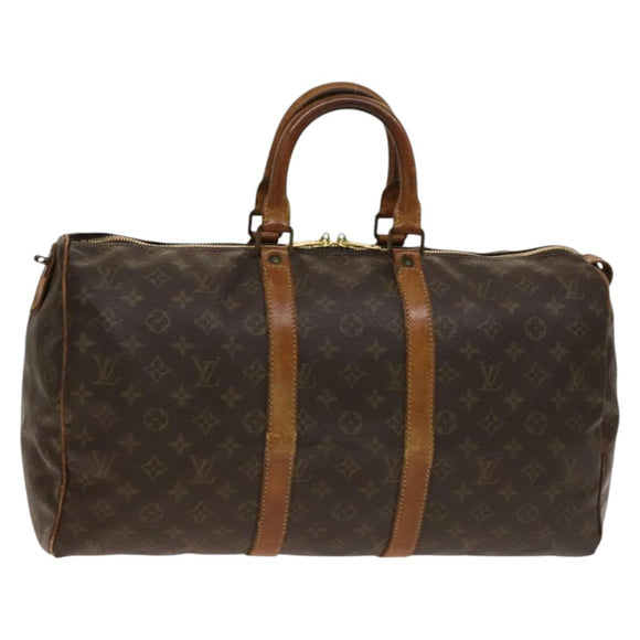 LOUIS VUITTON Monogram Keepall 45 Boston Bag Vintage M41428 LV Auth 140878