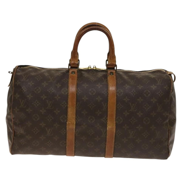 LOUIS VUITTON Monogram Keepall 45 Boston Bag Vintage M41428 LV Auth 140878