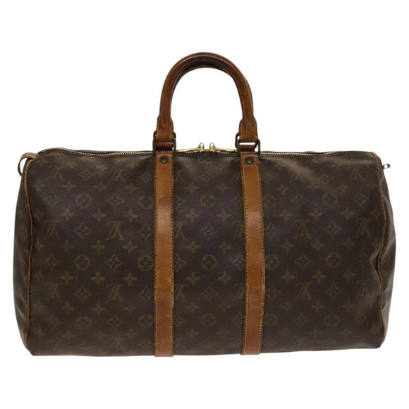LOUIS VUITTON Monogram Keepall 45 Boston Bag Vintage M41428 LV Auth 140878