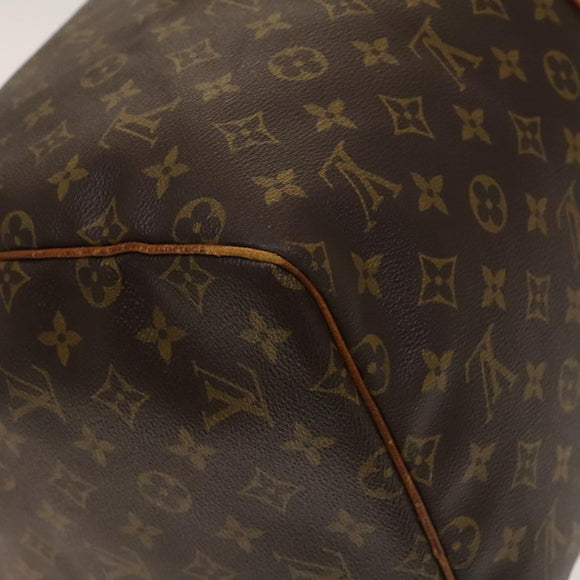 LOUIS VUITTON Monogram Keepall 55 Boston Bag M41424 LV Auth 140879