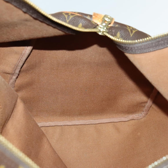 LOUIS VUITTON Monogram Keepall 55 Boston Bag M41424 LV Auth 140879