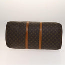 LOUIS VUITTON Monogram Keepall 55 Boston Bag M41424 LV Auth 140879-5