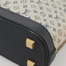 LOUIS VUITTON Monogram Mini Alma Haut Hand Bag Blue M92202 LV Auth 140886-9