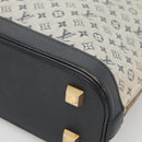 LOUIS VUITTON Monogram Mini Alma Haut Hand Bag Blue M92202 LV Auth 140886-15