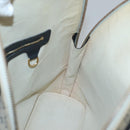 LOUIS VUITTON Monogram Mini Alma Haut Hand Bag Blue M92202 LV Auth 140886-18