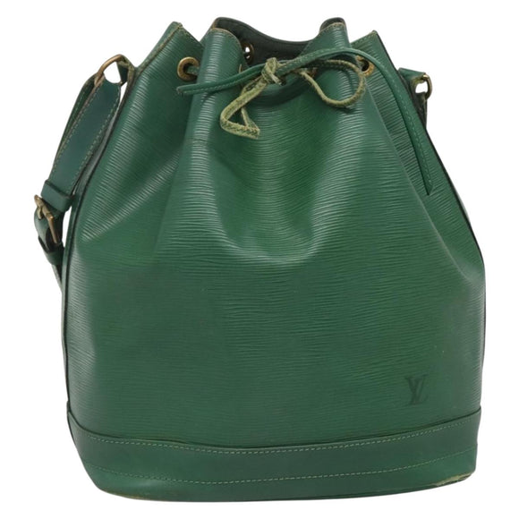 LOUIS VUITTON Epi Noe Shoulder Bag Green M44004 LV Auth 140887