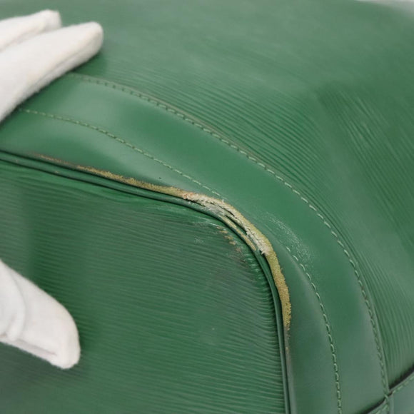 LOUIS VUITTON Epi Noe Shoulder Bag Green M44004 LV Auth 140887