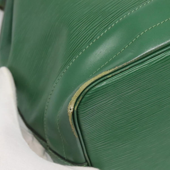 LOUIS VUITTON Epi Noe Shoulder Bag Green M44004 LV Auth 140887