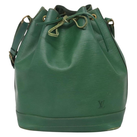 LOUIS VUITTON Epi Noe Shoulder Bag Green M44004 LV Auth 140887