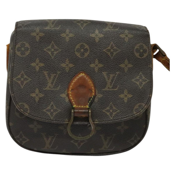 LOUIS VUITTON Monogram Saint Cloud MM Shoulder Bag M51243 LV Auth 140888