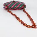 PRADA Shoulder Bag Denim Blue Auth 140894V-8