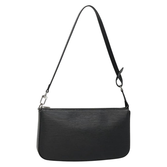 LOUIS VUITTON Epi Pochette Accessoires Accessory Pouch Black M52982 Auth 140897