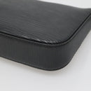 LOUIS VUITTON Epi Pochette Accessoires Accessory Pouch Black M52982 Auth 140897-17