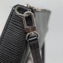 LOUIS VUITTON Epi Pochette Accessoires Accessory Pouch Black M52982 Auth 140897-20