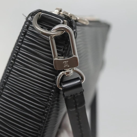 LOUIS VUITTON Epi Pochette Accessoires Accessory Pouch Black M52982 Auth 140897