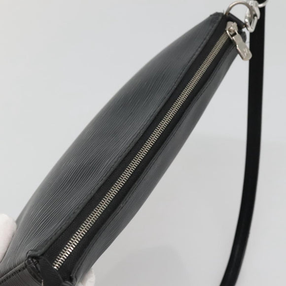 LOUIS VUITTON Epi Pochette Accessoires Accessory Pouch Black M52982 Auth 140897