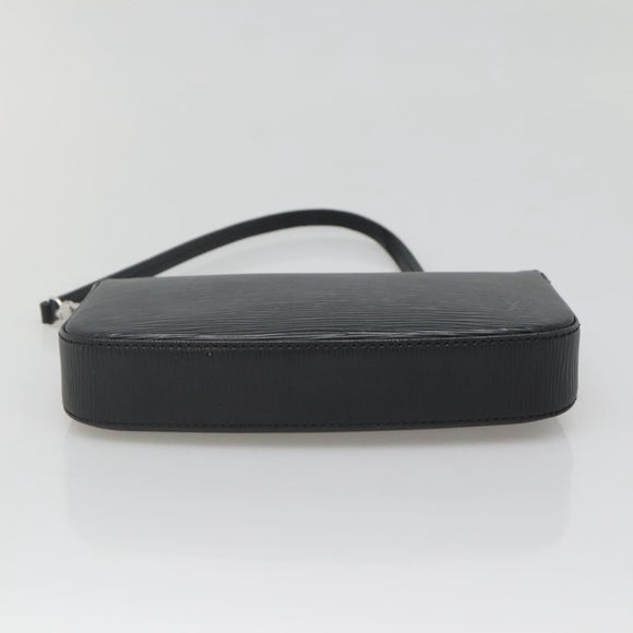 LOUIS VUITTON Epi Pochette Accessoires Accessory Pouch Black M52982 Auth 140897