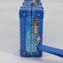 LOUIS VUITTON Monogram Clouds Trunk Clutch Blue White M20403 Auth 140899SM-5