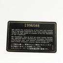 CHANEL Shoulder Bag Lamb Skin Gold CC Auth 140900-12