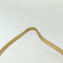 CHANEL Shoulder Bag Lamb Skin Gold CC Auth 140900-14