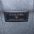 CHANEL Chain Phone Case Raffia Beige Gold CC Auth 140901M-20