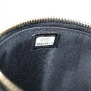 CHANEL Chain Phone Case Raffia Beige Gold CC Auth 140901M-24