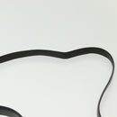 BALLY Hand Bag Leather 2way Black Gold Auth 140911-15