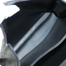 BALLY Hand Bag Leather 2way Black Gold Auth 140911-23