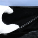 Salvatore Ferragamo Gancini Hand Bag Leather 2way Light Blue Gold Auth 140913-22