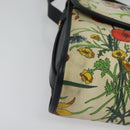 GUCCI flora Shoulder Bag Canvas Multicolor Gold 001 14 0712 Auth 140915-8