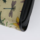 GUCCI flora Shoulder Bag Canvas Multicolor Gold 001 14 0712 Auth 140915-17