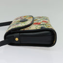 GUCCI flora Shoulder Bag Canvas Multicolor Gold 001 14 0712 Auth 140915-3