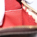 LOUIS VUITTON Damier Ebene Pochette Cosmetic PM Pouch N47516 LV Auth 140924-12