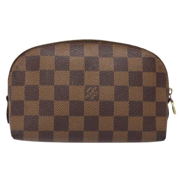 LOUIS VUITTON Damier Ebene Pochette Cosmetic PM Pouch N47516 LV Auth 140924 - 0