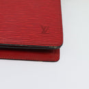 LOUIS VUITTON Epi Capuchin Shoulder Bag Red M52347 LV Auth 140925-11