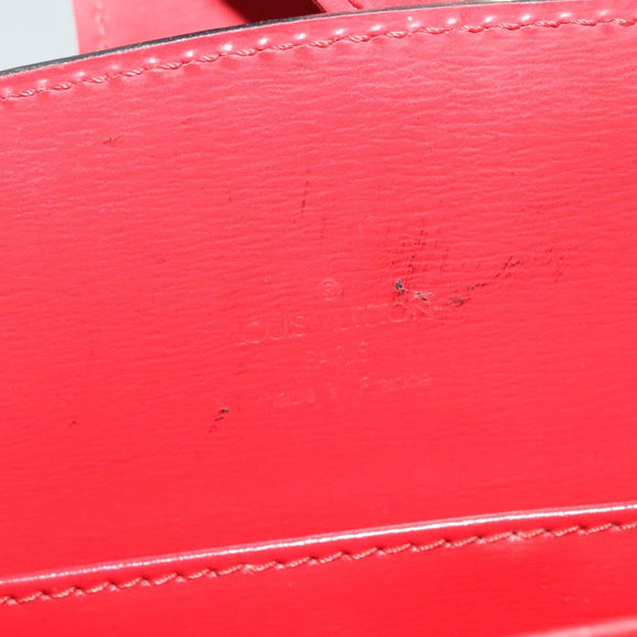 LOUIS VUITTON Epi Capuchin Shoulder Bag Red M52347 LV Auth 140925