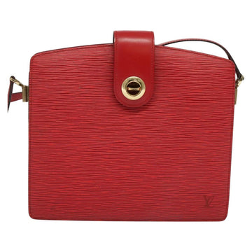 LOUIS VUITTON Epi Capuchin Shoulder Bag Red M52347 LV Auth 140925 - 0