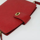 LOUIS VUITTON Epi Capuchin Shoulder Bag Red M52347 LV Auth 140925-6