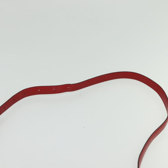 LOUIS VUITTON Epi Capuchin Shoulder Bag Red M52347 LV Auth 140925