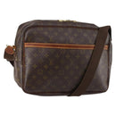 LOUIS VUITTON Monogram Reporter GM Shoulder Bag M45252 LV Auth 140930-1